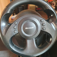 Volante e pedaliera Microsoft Sidewinder