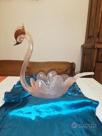 Cigno in vetro di Murano