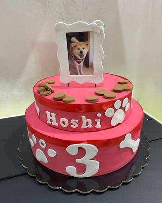 Torta scenografica compleanno cane vari animali