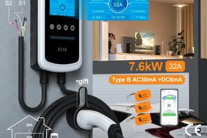Wallbox incluso piedistallo per veicoli elettrici