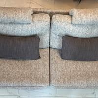 Divano (usato) 3 posti grigio