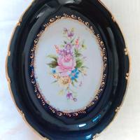 Vassoio porcellana Limoges Pâte France Vintage '70