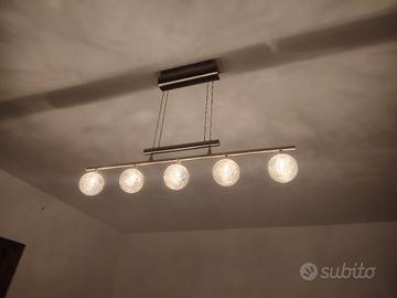 lampadario a sospensione 5 luci
