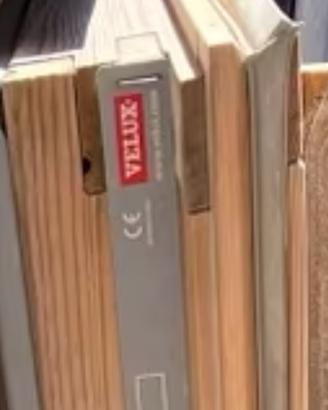 Finestra Velux per falda inclinata