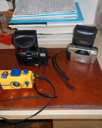 3 Fotocamere anni 80