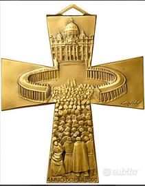 Angelo Grilli scultura croce Giubileo Anno 2000