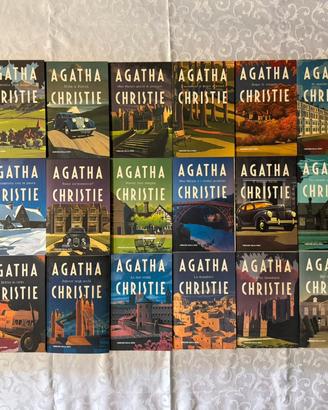 Agatha Christie collezione completa 30 volumi CdS