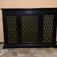 Antica credenza/buffet in legno nero