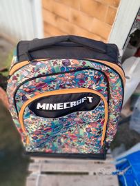 zaino trolly minecraft x ragazzp