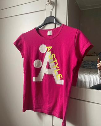 T-shirt A-Style Fucsia