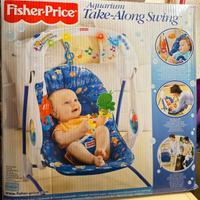 Altalena sdraietto acuarium Fisher Price