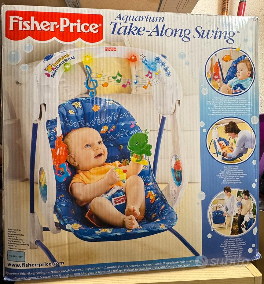 Altalena Neonato Fisher Price Dondolo Elettrico Sdraietta Neonati