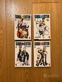 Soul eater 1 - 4 (2 edizione limitata con poster)