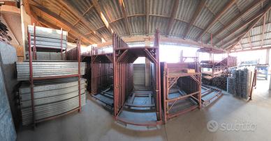 ponteggio c.t.s a nottolini con libretti 