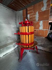 Torchio per uva manuale 30lt.