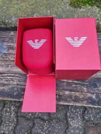 scatola orologio Giorgio Armani