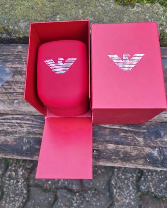 scatola orologio Giorgio Armani