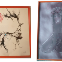 Quadri Sage Vernis (spedizione valutabile)