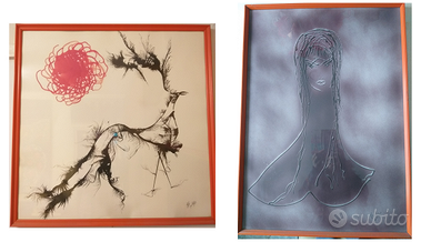 Quadri Sage Vernis (spedizione valutabile)