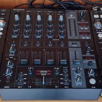 consolle cdj Denon DN-S3700 mixer Behringer DJX750