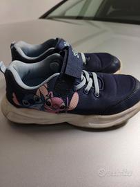 sneakers Stitch Disney blu in tela n. 32
