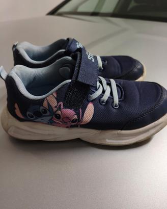 sneakers Stitch Disney blu in tela n. 32