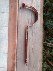 18 Supporti staffa per grondaia marrone 125