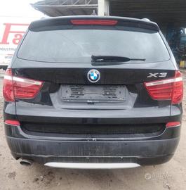 portellone BMW X3 f25 cofano paraurti post
