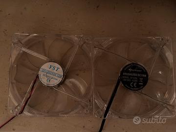 2 Ventole pc desktop case 120mm