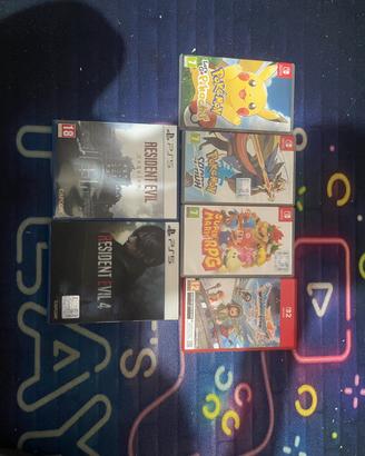 Giochi switch e ps5