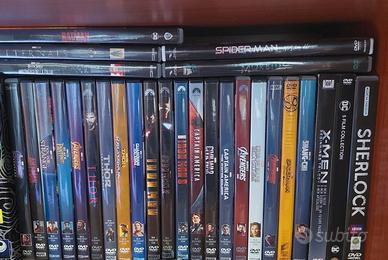 DVD Marvel e Dc