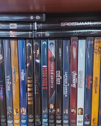 DVD Marvel e Dc