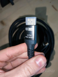 cavo hdmi uhd 8k 6 metri