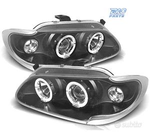 FARI PER RENAULT MEGANE 96-99 ANGEL EYES FONDO NER
