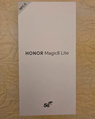 honor magic 8 lite black nuovo 