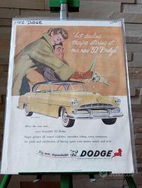 Rara pubblicità Dodge 1952
