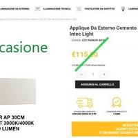 APPLIQUE ESTERNO CEMENTO