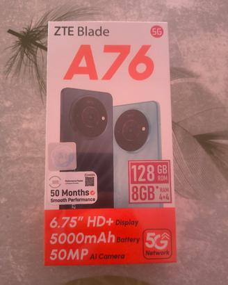 Smartphone ZTE Blade A76 nuovo mai usato 