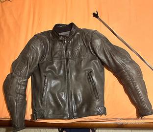 dainese giubbotto in pelle da moto