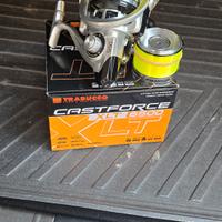 canna yuky Italy e mulinello trabucco xlt castfor