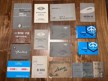 Libretti uso e manutenzione per moto d’epoca