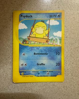 Carta Pokémon Psyduck 104/147 - Aquapolis (2002) -