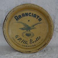 Vassoio pubblicitario Aranciata G.R.B Treviso