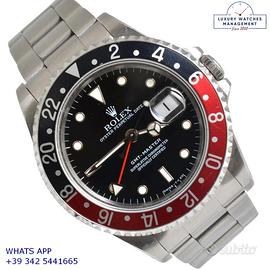 ROLEX GMT Master I 16700 Tritium dial Coke bezel