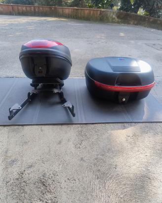 2 Bauletti per moto e scooter