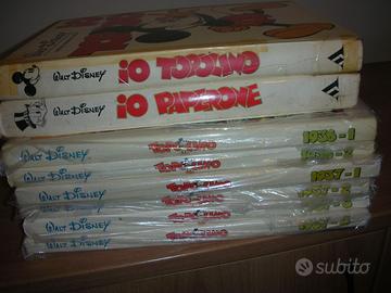 TOPOLINO GIORNALE ANASTATICHE 1936/1937 - 6 VOLUMI