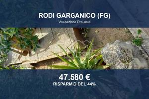 Immobile in asta di 105 m² con box auto a Rodi Gar