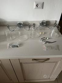 LAMPADE A MURO (APPLIQUE) CROMATE