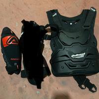 Casco stivali motocross enduro