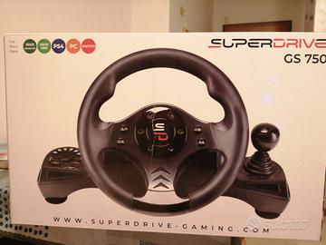 Volante e pedali da corsa